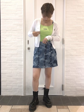 上野　瑞稀さん（レディース・157cm）の春コーディネート