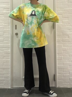 上野　瑞稀さん（レディース・157cm）の春コーディネート