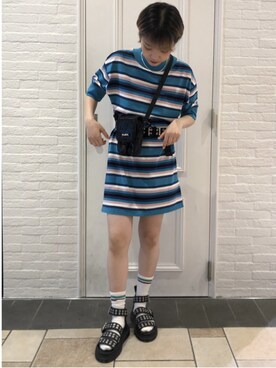 上野　瑞稀さん（レディース・157cm）の春コーディネート