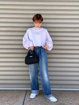 上野　瑞稀さん（レディース・157cm）の春コーディネート