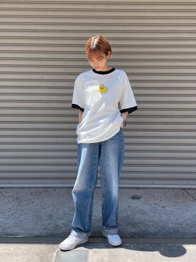 上野　瑞稀さん（レディース・157cm）の春コーディネート