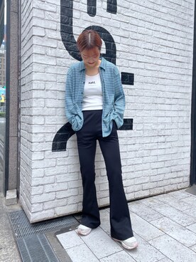 上野　瑞稀さん（レディース・157cm）の春コーディネート