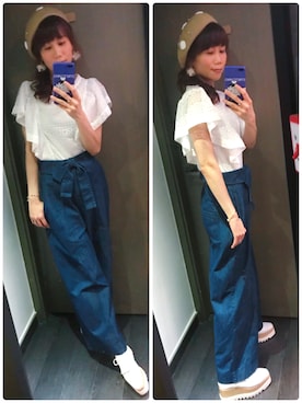 「wearsinc（ウエアーズインク）のアイテム」を使った、DomDomPigさん（レディース・167cm）の夏コーディネート