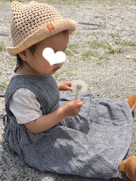 「1歳5ヶ月」｜「アイテム（ワンピース/ドレス）」を使った、やんさん（レディース・154cm）の春コーディネート