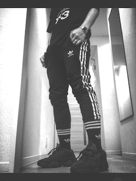 「trackpants」｜K.さん（メンズ・169cm）の春コーディネート