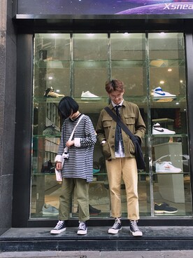 不出名博主さんのコーディネート