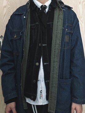 不出名博主さんのコーディネート