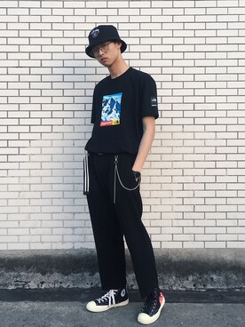 不出名博主さんのコーディネート