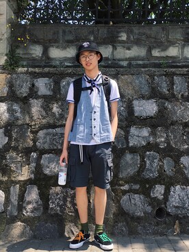 不出名博主さんのコーディネート