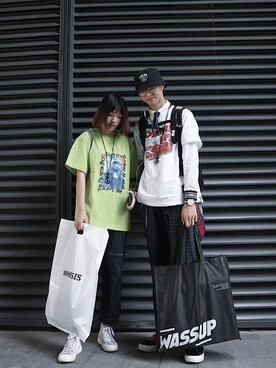 不出名博主さんのコーディネート