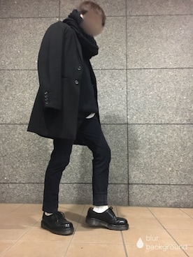 「SOYOUS（ソユーズ）のアイテム（ジャケット/アウター）」を使った、おこさん（メンズ・164cm）の冬コーディネート
