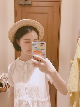 「アイテム（PC・スマホグッズ/家電）」を使った、IIIVIEさん（レディース・162cm・20代）の夏コーディネート