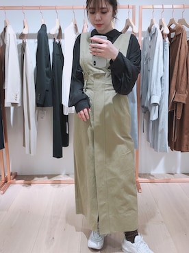 megumiさん（レディース・154cm）の春コーディネート