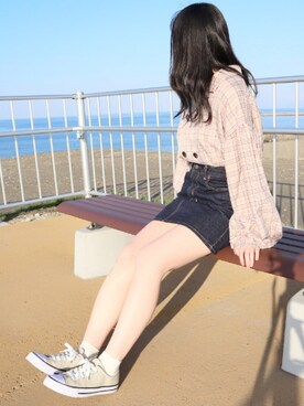 つむぎさん（レディース・160cm）の春コーディネート