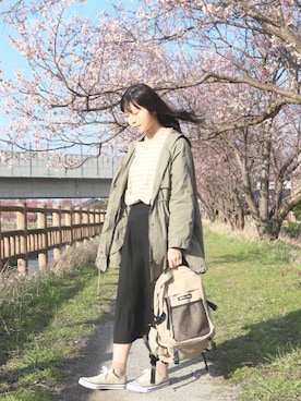 つむぎさん（レディース・160cm）の春コーディネート