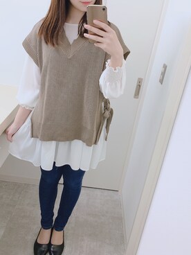 ayaさん（レディース・168cm）の春コーディネート