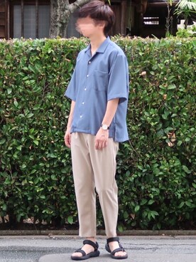 ほしぞーさん（メンズ・176cm）の夏コーディネート