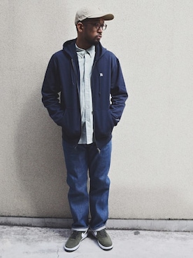 Back Channel®︎さん(メンズ・177cm)の冬コーディネート