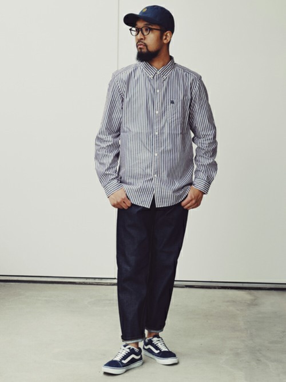 Back Channel（バックチャンネル）の「NON WASH CROPPED DENIM