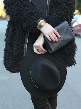 「clutch」｜styled by NOIRさん（レディース）の冬コーディネート