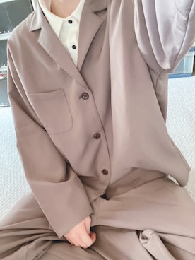 「Loose/ルース（ルース）のアイテム（テーラードジャケット）」を使った、murarenさん（メンズ・175cm）の秋コーディネート