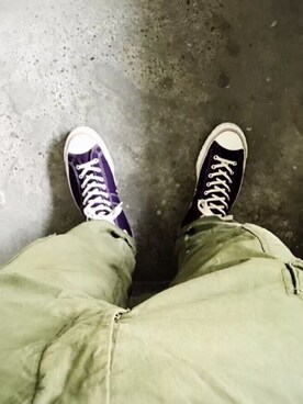 「MillReef（ミルリーフ）のアイテム」を使った、JOY-JZさん（メンズ・179cm）の冬コーディネート