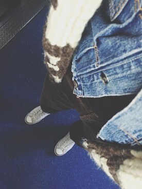 「MillReef（ミルリーフ）のアイテム」を使った、JOY-JZさん（メンズ・179cm）の冬コーディネート