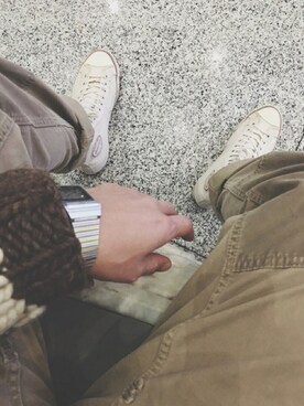 「MillReef（ミルリーフ）のアイテム」を使った、JOY-JZさん（メンズ・179cm）の冬コーディネート