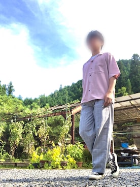 araneさん(メンズ・173cm)の夏コーディネート