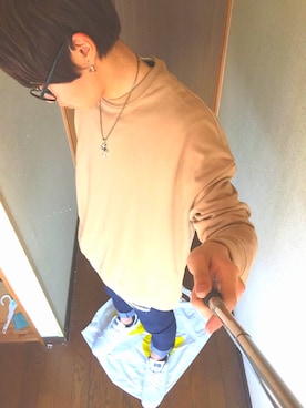 キャメルスウェット のメンズ人気ファッションコーディネート Wear