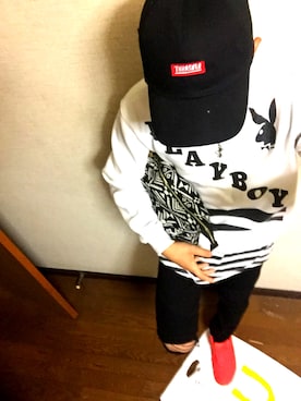 「SpRay（スプレイ）のアイテム」を使った、uさん（メンズ・165cm）の冬コーディネート