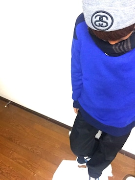 uさん（メンズ・165cm）の冬コーディネート