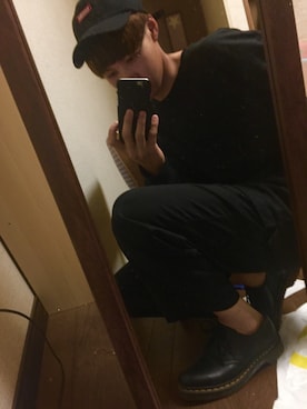 「JACKROSE（ジャックローズ）のアイテム（キャップ）」を使った、uさん（メンズ・165cm）の夏コーディネート