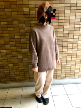 「URBAN RESEARCH（アーバンリサーチ）のアイテム（チュニック）」を使った、4yarn1【相互】さん（レディース・158cm）の冬コーディネート