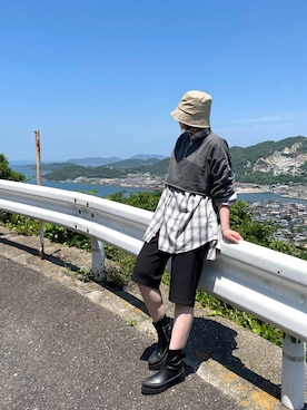 4yarn1【相互】さん（レディース・158cm）の夏コーディネート