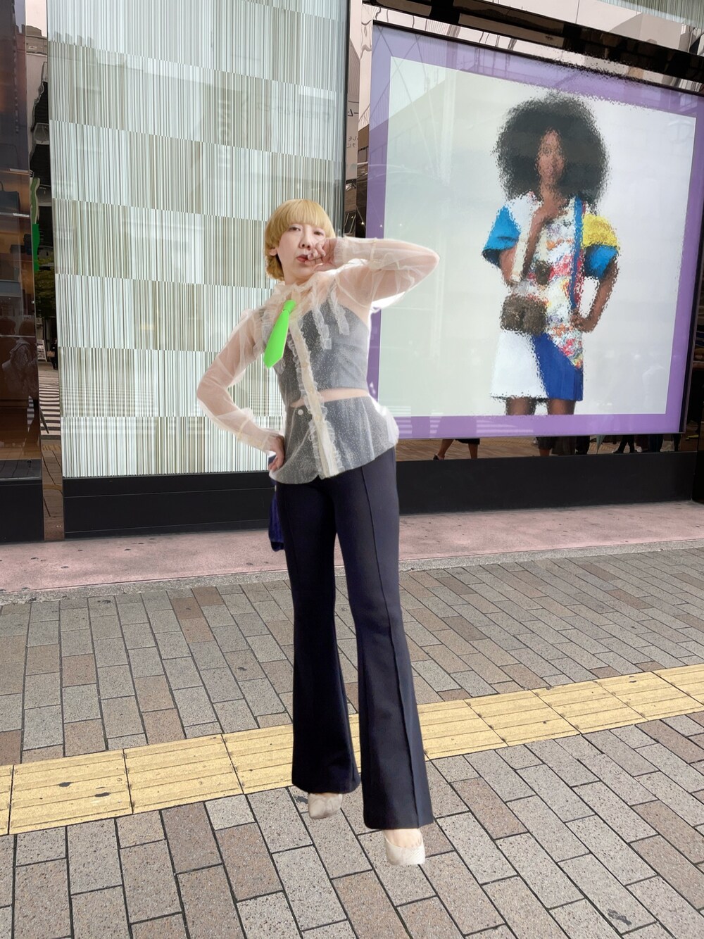 「カジュアルコーデ、きれいめカジュアル、パンツスタイル、プチプラコーデ、着回しコーデ、ZARA、休日スタイル」｜「ZARAのアイテム（シャツ/ブラウス、ベージュ系）」を使った、taeko5さん（レディース・153cm）の春コーディネートの1枚目の写真