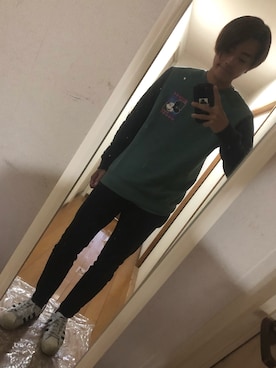 「cotton on（コットンオン）のアイテム」を使った、TOMOKIさん（メンズ・175cm）の春コーディネート