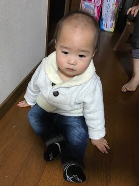 なゆらむさん(キッズ・80cm)の冬コーディネート