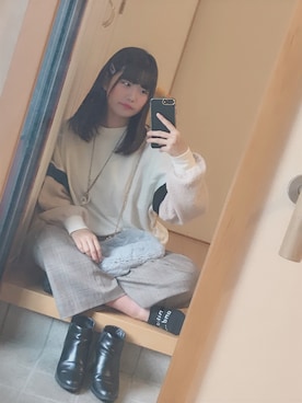 CHiHiRo👀💗さん(レディース・159cm)の冬コーディネート