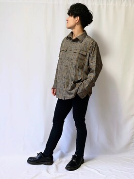 伊吹たろう拓巳(しののめ)さん(メンズ・164cm)の春コーディネート