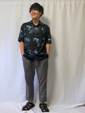 伊吹たろう拓巳(しののめ)さん(メンズ・164cm)の春コーディネート