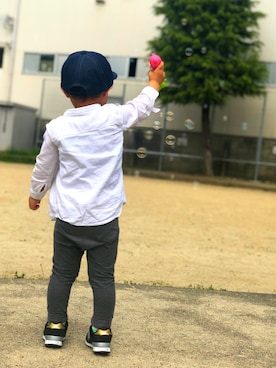 Shiiiiiiiiiiさん（キッズ・90cm）の春コーディネート