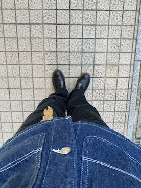 「POINTER BRAND（ポインターブランド）のアイテム（ジャケット/アウター）」を使った、Kidさん（メンズ・170cm）の冬コーディネート