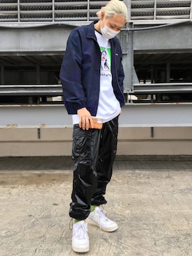湯原健太|thisisneverthatのブルゾンを使ったコーディネート - WEAR