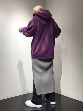 「MARTINE ROSE（マーティンローズ）のアイテム」を使った、増井春妃/masui haruhiさん（レディース・162cm）の夏コーディネート