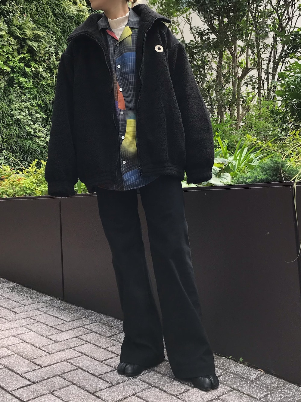 ドロールドムッシュ／ヨークドシェルパジャケット DROLE DE MONSIEUR/ドロールドムッシュ/YOKED SHERPA JKT/ヨーク