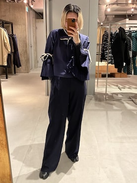 「Midorikawa（ミドリカワ）のアイテム」を使った、増井春妃/masui haruhiさん（レディース・162cm）の冬コーディネート