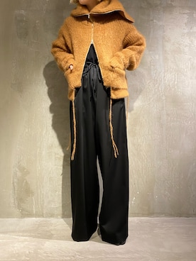 「Midorikawa（ミドリカワ）のアイテム」を使った、増井春妃/masui haruhiさん（レディース・162cm）の冬コーディネート