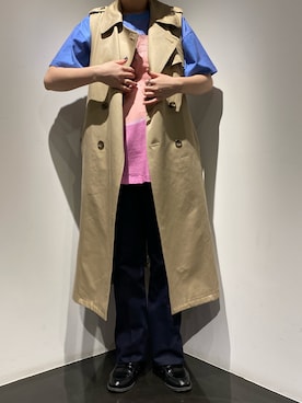 「VYNER ARTICLES（ヴァイナー アーティクルズ）のアイテム」を使った、増井春妃/masui haruhiさん（レディース・162cm）の冬コーディネート