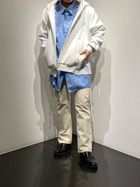 「SHINYAKOZUKA（シンヤコヅカ）のアイテム」を使った、増井春妃/masui haruhiさん（レディース・162cm）の冬コーディネート